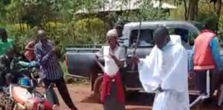 Mixed reactions as priest is caught on camera caning teenagers