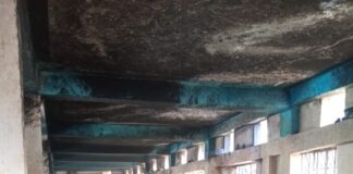 Shock as school burns in broad daylight