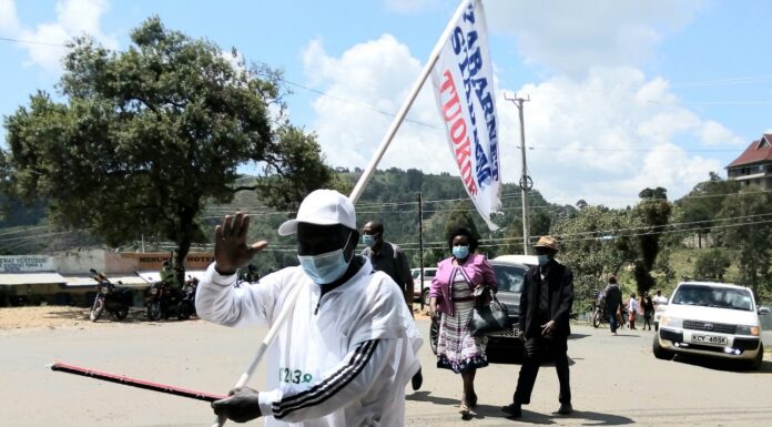 Retired chief trecks for 10 days for the love of Kabarnet Stadium