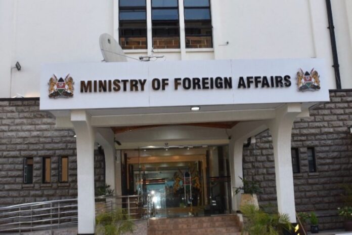 Kenya's Ministry of Affairs offices, Nairobi. Kenya has about 54 embassies and high commissions abroad and 31 consulates. PHOTO/Courtesy.