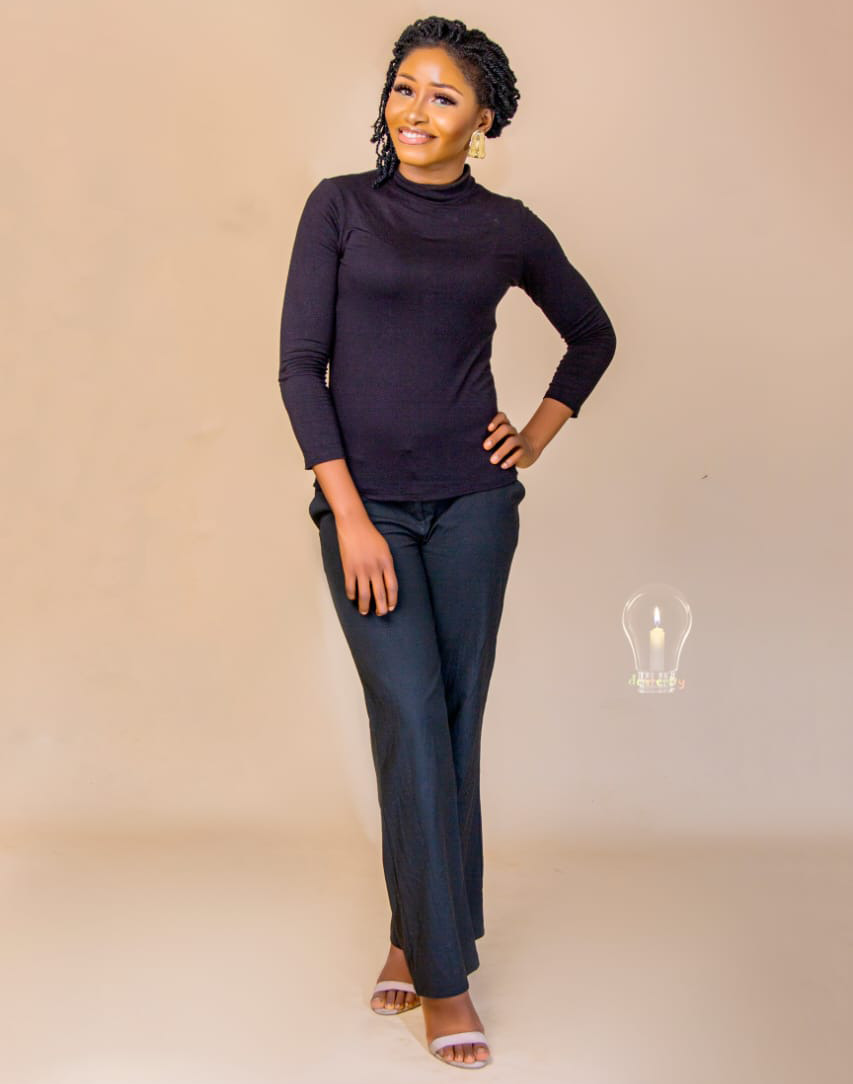 Ms. Marylynda Obioha, a Women Empowerment Strategist and Content Management Expert. She was the lead coach for the five-day training on The Art of Storytelling, meant to help women and teenage girls find their voice and use it. PHOTO/Courtesy.