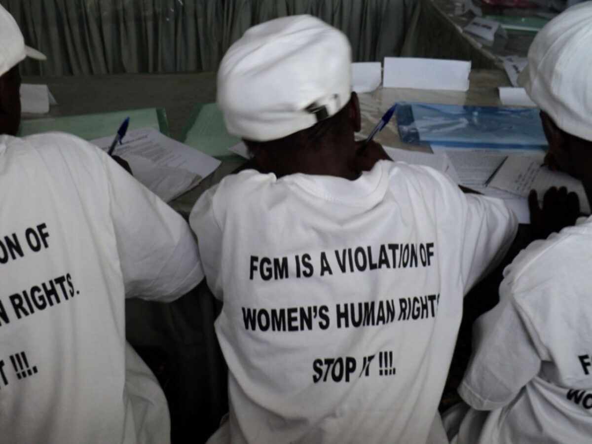 A section of FGM activists going through anti-FGM training in Kisii County recently. PHOTO/Ben Oroko, The Scholar Media Africa.