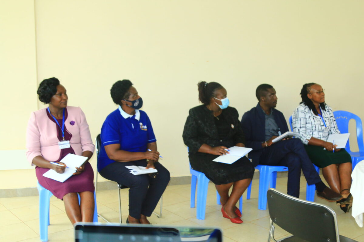 Part of day two presenters posing for a photo after the Question and Answer Session. PHOTO/Kisii University Media.