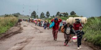 Why underreporting conflict-related sexual violence is catastrophic Congolese citizens fleeing war between Congolese forces and M23 rebels in the Democratic Republic of Congo in May 2022. When such conflicts erupt, women and children bear the bigger portion of the brunt. PHOTO/AP.