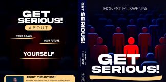 Cover Page of the Get Serious book by Honest Mukwenya. PHOTO/Courtesy.