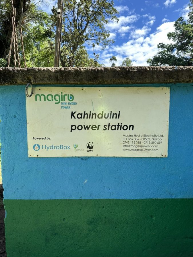 One of the power stations by Magiro. They supply over 6000 people across Murang'a with renewable power energy for domestic and commercial use. PHOTO/Courtesy.