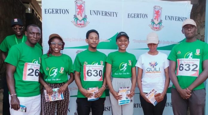 How GULI is training young people to stay mentally afloat into adulthood GULI members during the Run for the Mau annual marathon. GULI has been training and walking with young people through mental wellness-related issues PHOTO/GULI.
