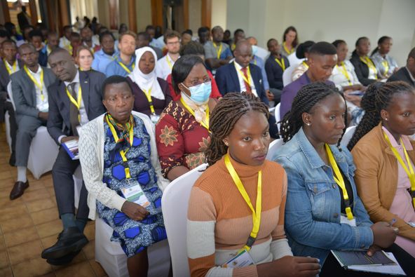 Audience follows proceedings during the symposium. PHOTO/MUST.