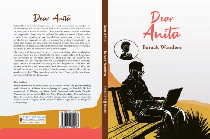 Blurb and cover page of Dear Anita. PHOTO/Courtesy.