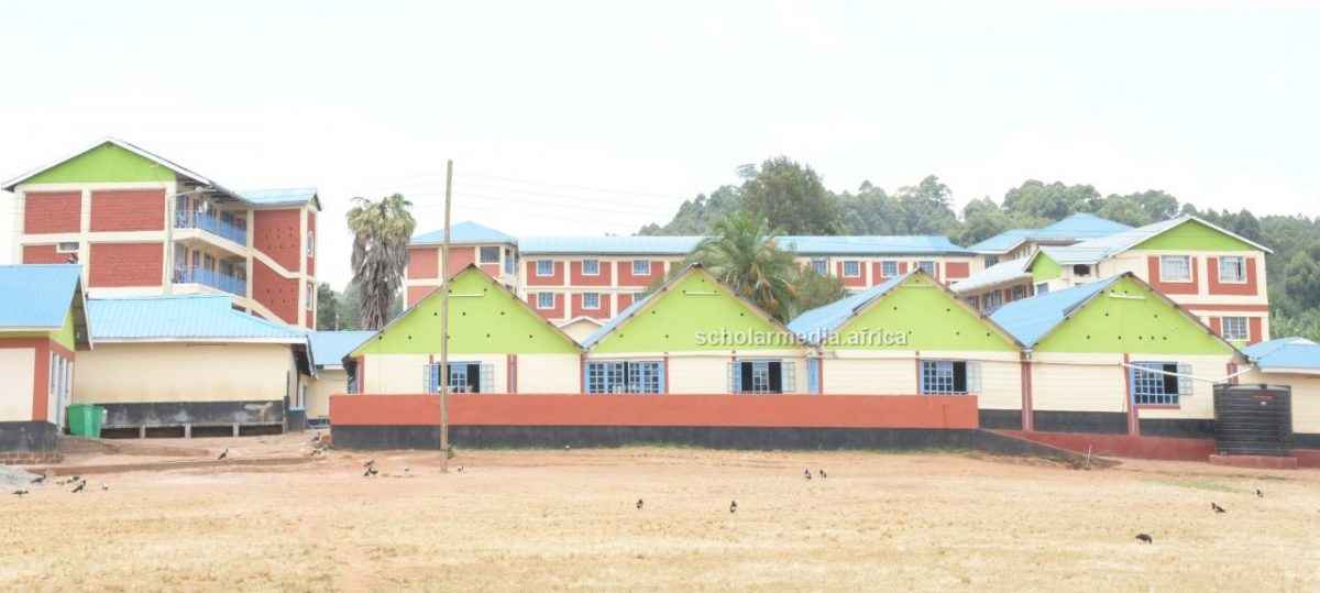 A side view of Nyambaria High School. PHOTO/Dan Nyamanga, Scholar Media Africa.