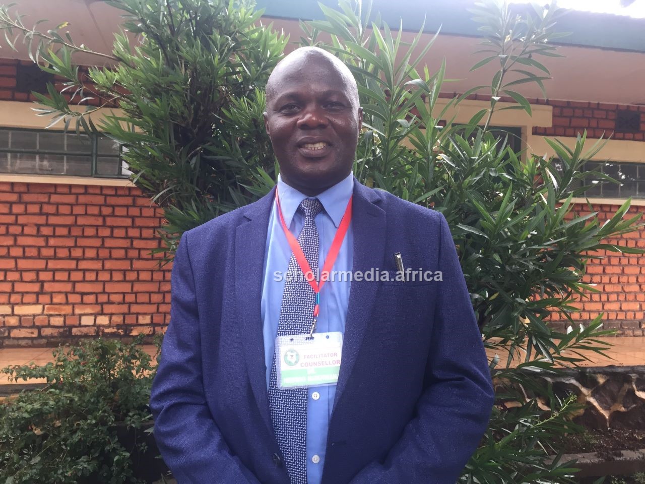 Hedwig Mukwana, Principal St. Paul's Mixed Secondary School and the event's facilitator counselor. PHOTO/Wangari Njoroge, Scholar Media Africa.