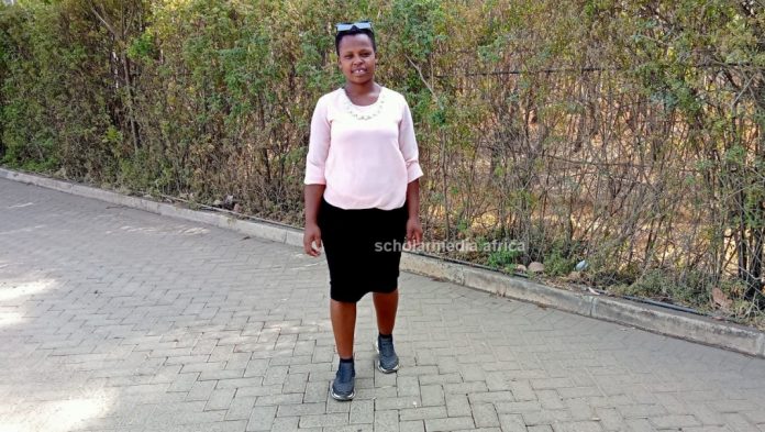 Sinaida Ayodi, a mother of two. She successfully battled rheumatic heart disease. PHOTO/Tebby Otieno, Scholar Media Africa.