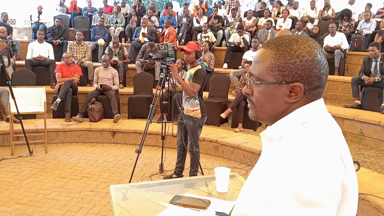 Participants of the PDF follow proceedings. PHOTO/Courtesy.