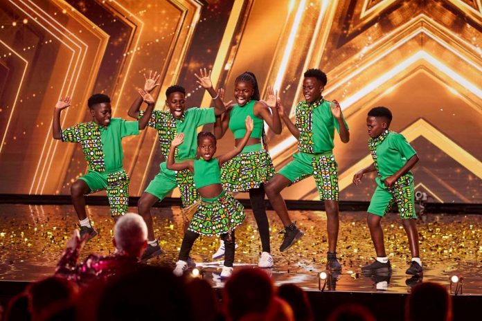 Golden Buzzer-winning Ghetto Kids from Uganda perform at Series 16 of Britain's Got Talent performances on April 15, 2023. PHOTO/Courtesy.