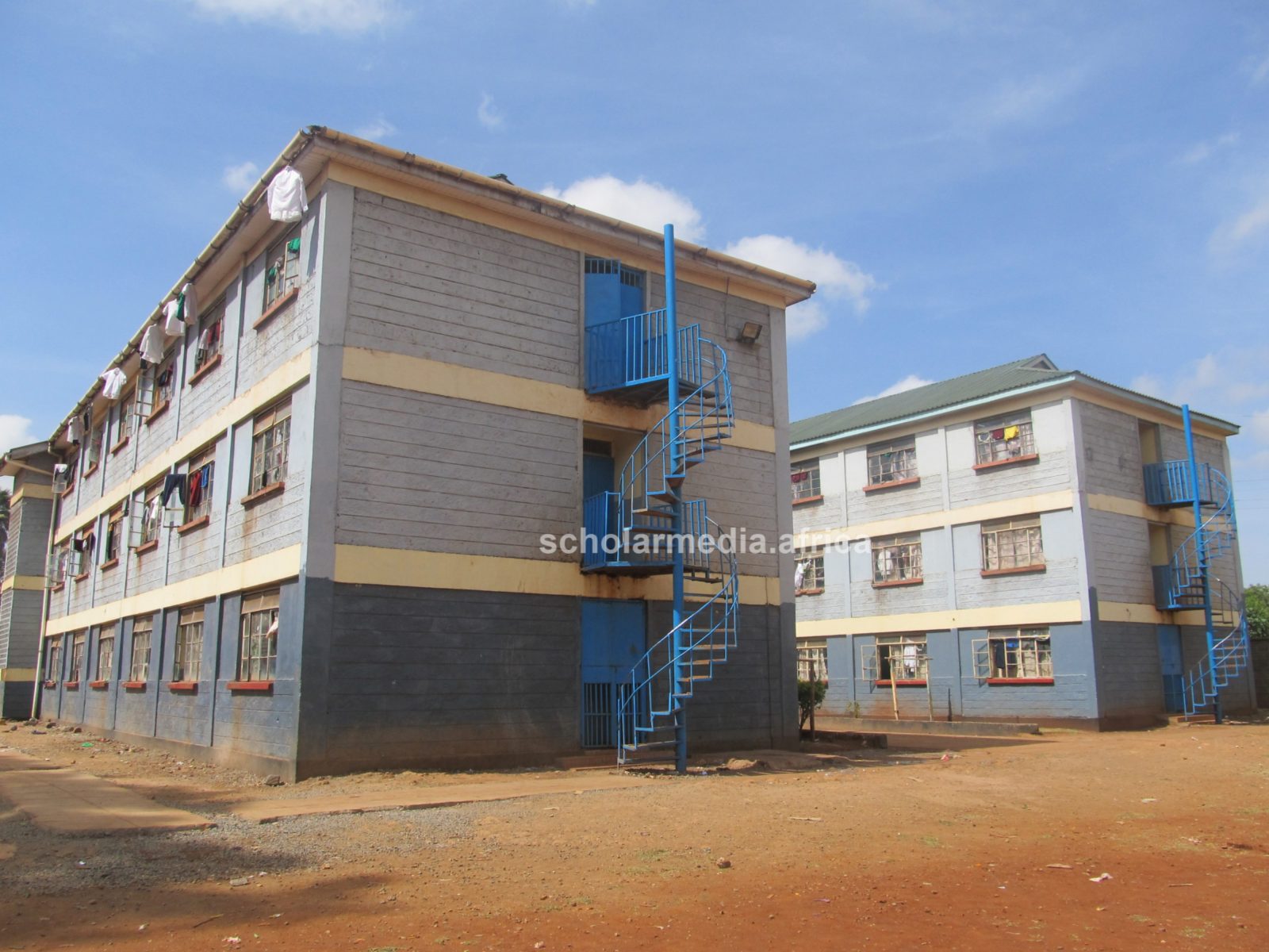 Dormitories at Dagoretti High School. PHOTO/Tebby Otieno, Scholar media Africa.