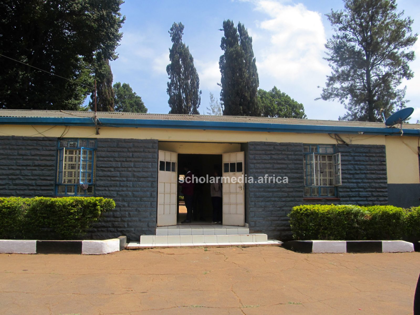The refurbished and expanded administration block at Dagoretti High School. PHOTO/Tebby Otieno, Scholar Media Africa.