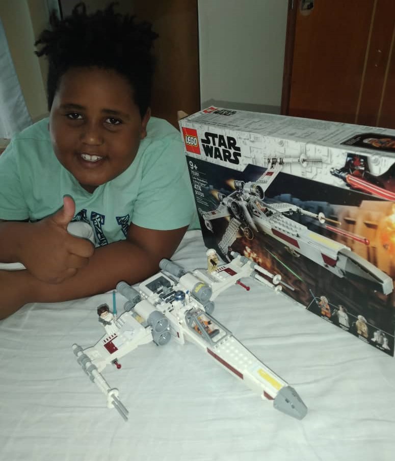 Young Aleem poses with his newly-built jet. PHOTO/Courtesy.