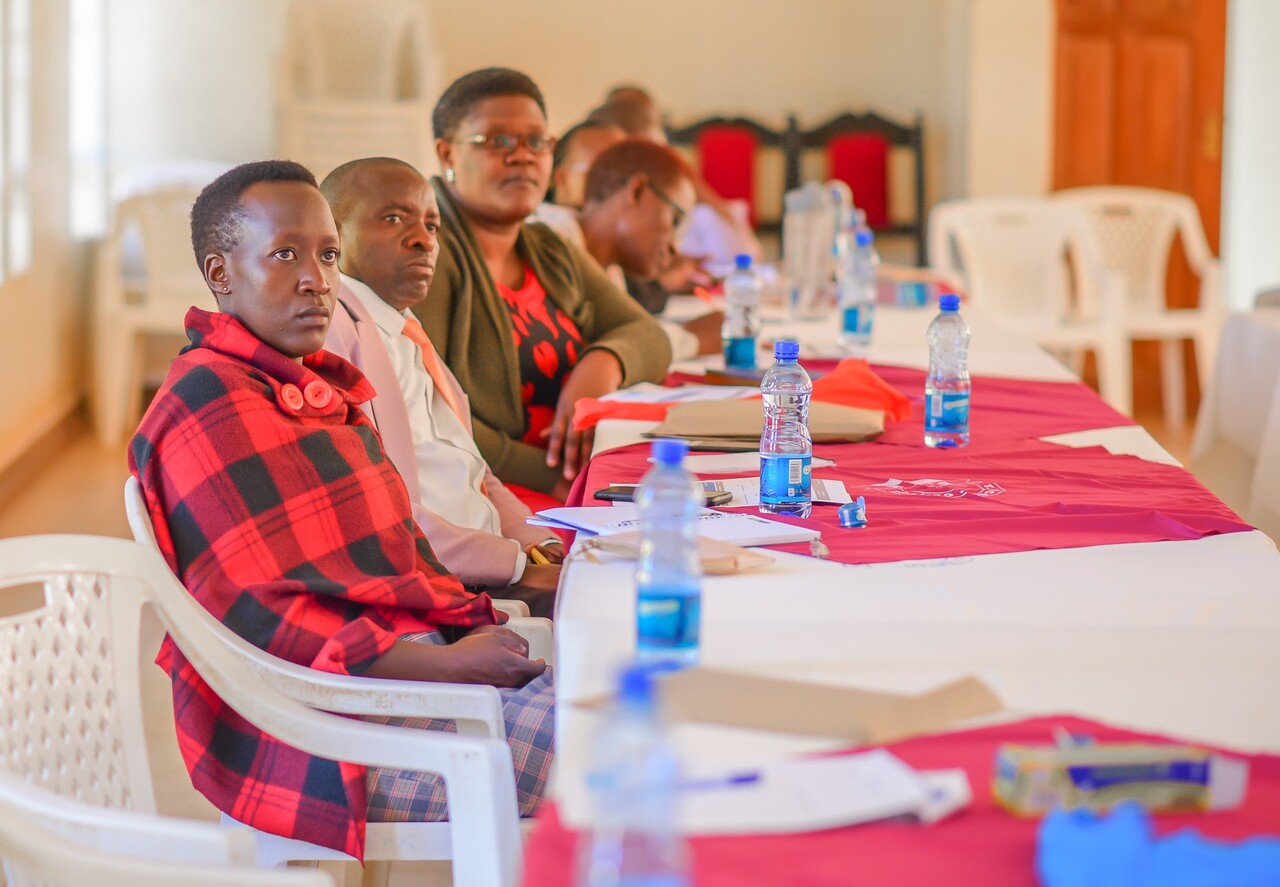 Leaders follow proceedings during the training. PHOTO/Arise Circle. 