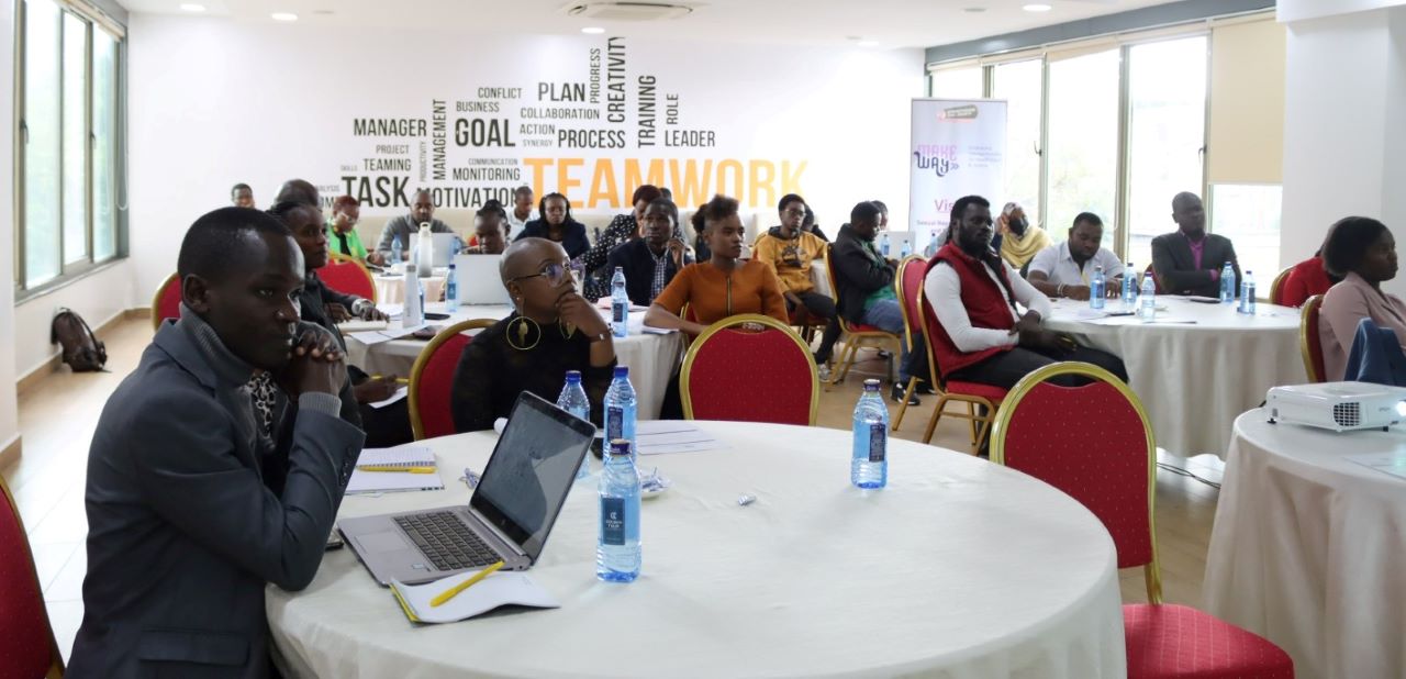 Participants follow proceedings during the training. PHOTO/Courtesy.