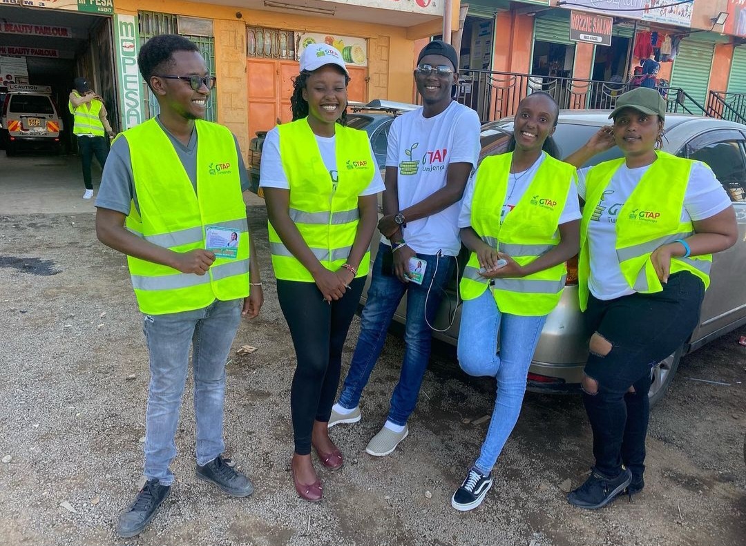 Some of the  #wedonthavetime campaign youths. PHOTO/Courtesy.