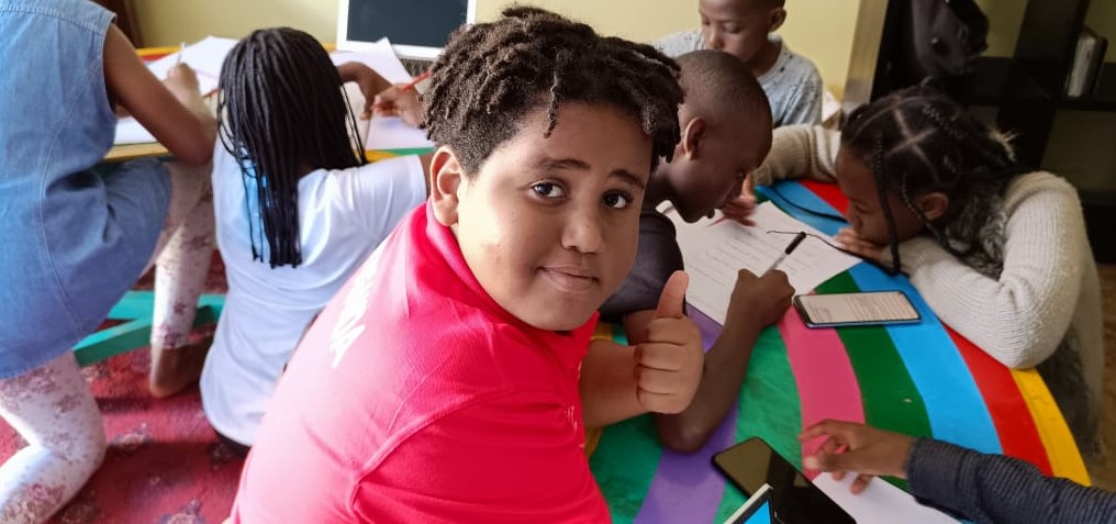 Last week; Aleem and his teammates during a Young Engineers Uganda training of Team Uganda, ahead of the Texas competitions. PHOTO/Courtesy.
