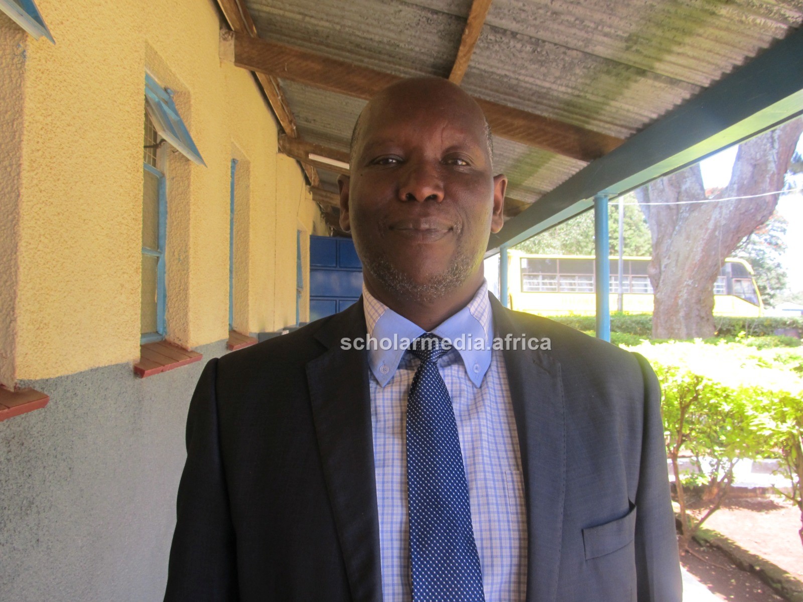 Mr. Richard Ayieko, Deputy Principal Academics, Dagoretti High School. PHOTO/Tebby Otieno, Scholar Media Africa.