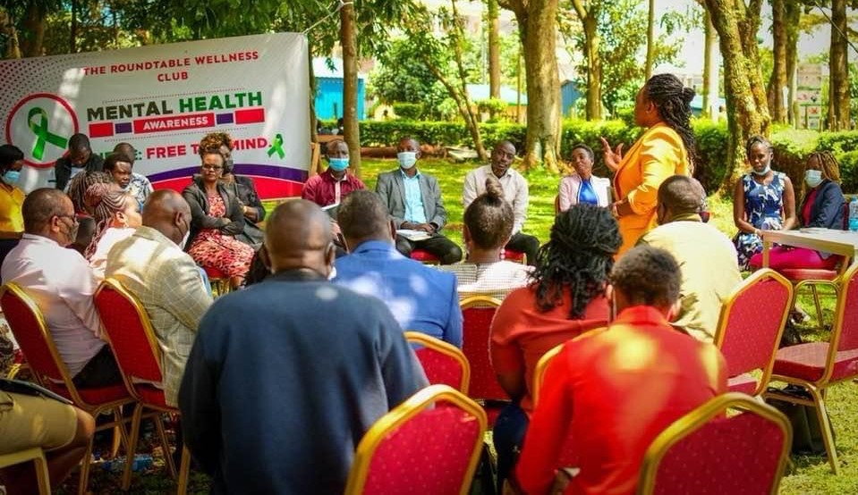 One of the round table wellness foundation round table sessions to mark world end suicide day. PHOTO/Courtesy. 