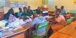 Defying Odds: How Kisii Special School cares for special needs students A section of the special needs learners in the intermediate level at Kisii Special School. The institution has been offering general skills to them. PHOTO/Samuel Okerosi, Scholar Media Africa.