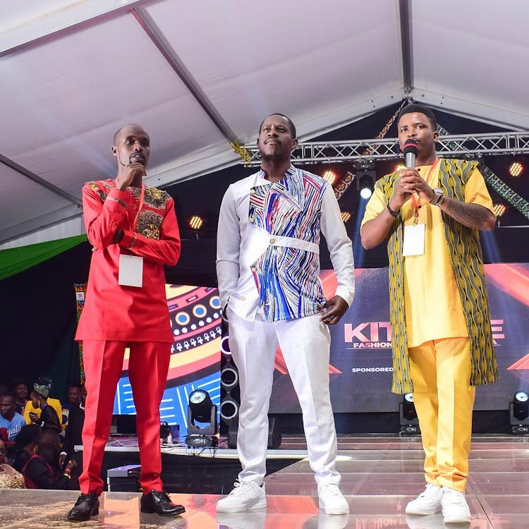 Male model contestants at the Matunda City Resort ahead of the event. PHOTO/Courtesy. 