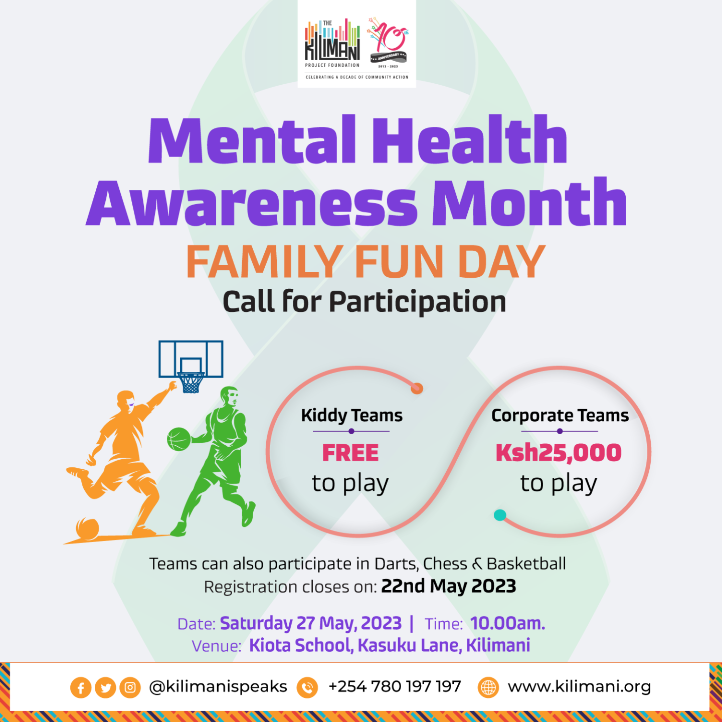 An e-poster with more information about the upcoming event. PHOTO/Courtesy. 