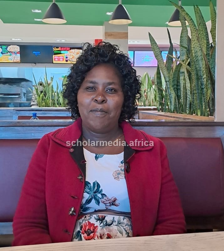 Njeri has een taking every step with resilience and hope. PHOTO/Wanjiru Karangah, Scholar Media Africa.