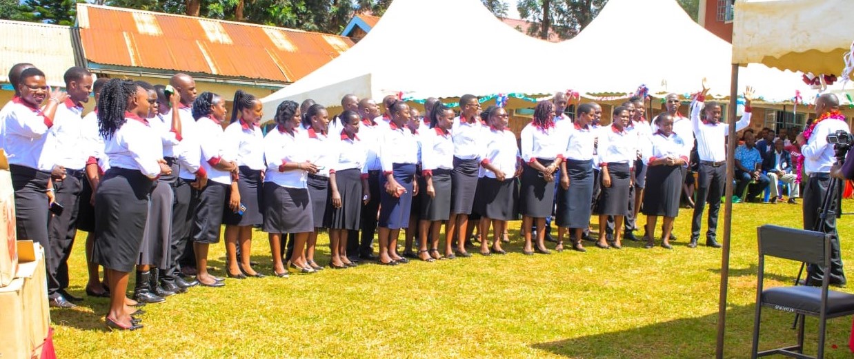 Staff being introduced during the during the event. PHOTO/Courtesy. 