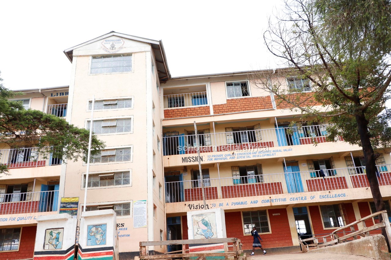 A section of the tuition block. It also houses the library. PHOTO/Dan Nyamanga, Scholar Media Africa.  