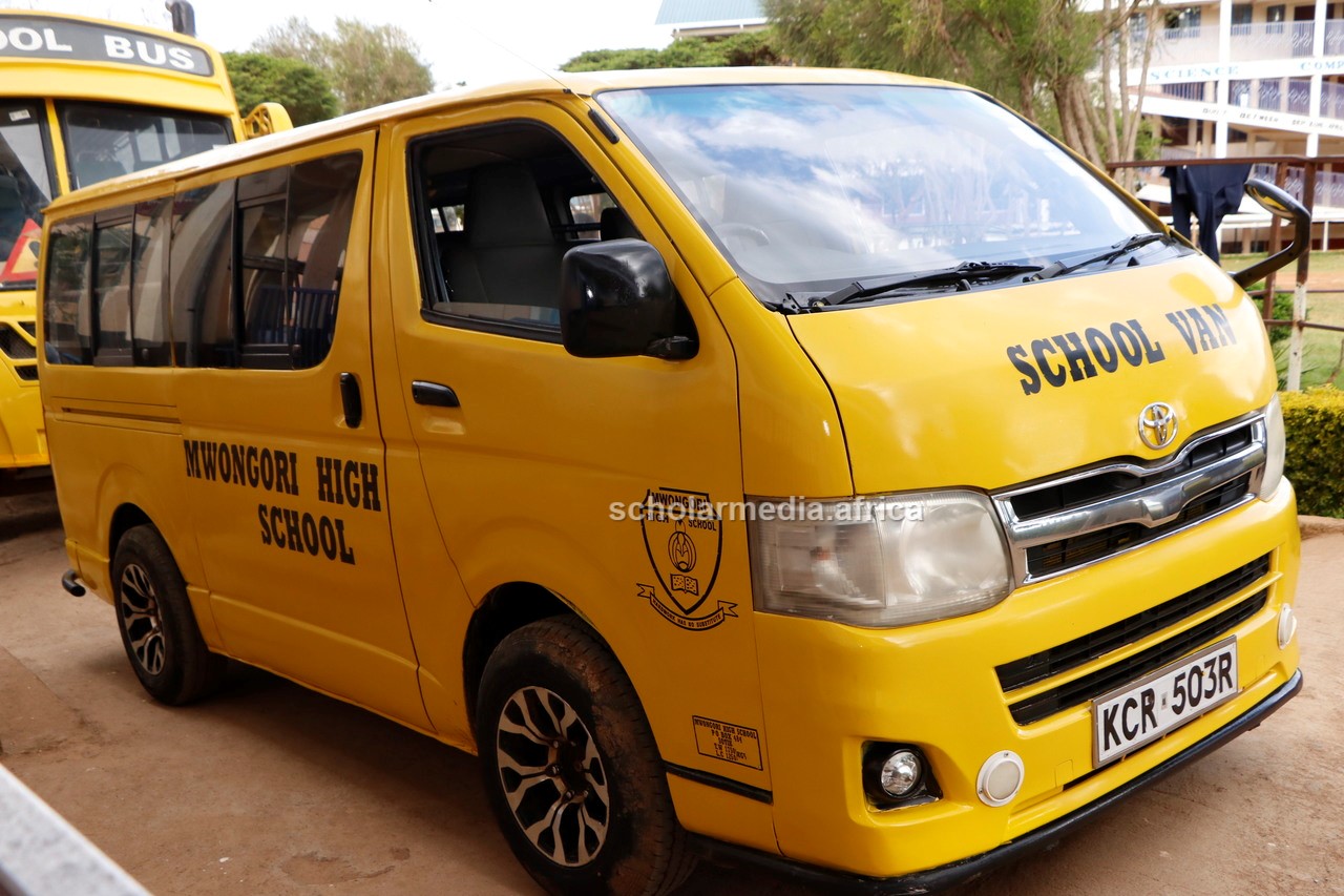 The school van. PHOTO/Scholar Media Africa. 