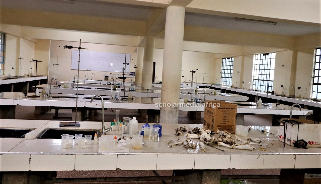 One of the science laboratories. PHOTO/Dan Nyamanga, Scholar Media Africa. 