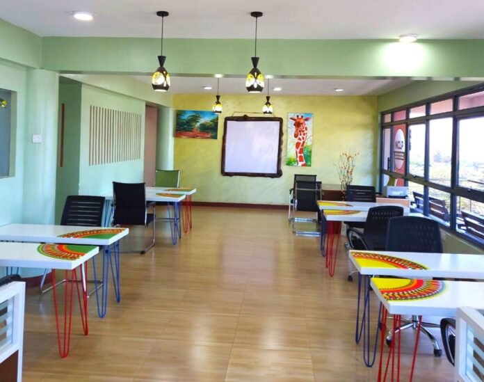 Workspace at Nakuru Box, an entrepreneurial facility offering clients space for individual remote work, company training sessions and other hosting for comfortable delivery of services. The facility has fast-internet and affordable prices for the work spaces. PHOTO/Courtesy.