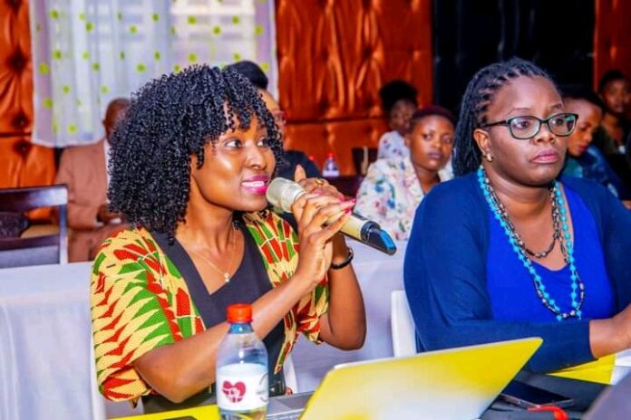 Bina Maseno, Executive Director Badili Africa, giving her input during a Community Dialogues session hosted by Media Focus on Africa and A Million Hugs on October 25, 2023. PHOTO/Courtesy.