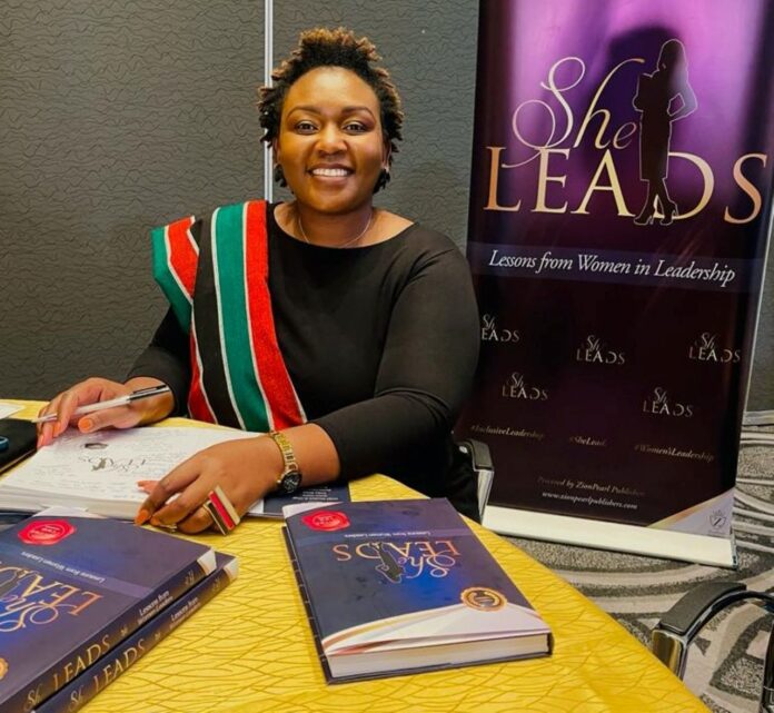 Edinah Kangwana MBS, MHC, a co-author of the She Leads Volume II anthology. She is a multi-award-winning leadership and governance expert with years of experience leading, transforming and training leaders, and the Founder and CEO of Arise Circle KE, a center for leadership and organizational development. PHOTO/Courtesy.