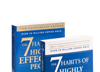 Book Review: The 7 Habits of Highly Effective People A mockup of The 7 Habits of Highly Effective People book by Stephen Covey. PHOTO/Leader in Me.
