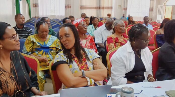 Honoring Mwalimu Bukenya, a literary legend Participants, who were mainly his colleagues and former students, follow proceedings during the birthday celebration of Mwalimu Bukenya recently. PHOTO/Bonface Otieno, Scholar Media Africa.