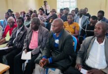 Nyamira county government set to publish valuation roll Stakeholders follow proceedings of a public participation exercise on valuation rolls at Nyansiongo town hall. PHOTO/Nyamira County Comms Dept.